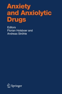 Cover image: Anxiety and Anxiolytic Drugs 9783540225683