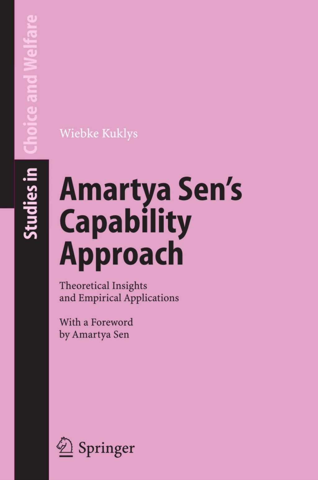 ISBN 9783642065620 product image for Amartya Sen's Capability Approach (eBook Rental) | upcitemdb.com