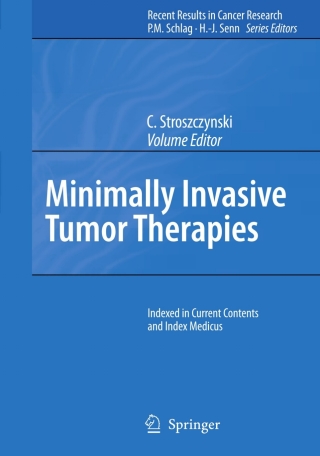 Imagen de portada: Minimally Invasive Tumor Therapies 1st edition 9783540281368