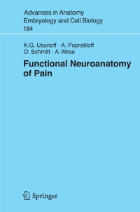 Cover image: Functional Neuroanatomy of Pain 9783540281627