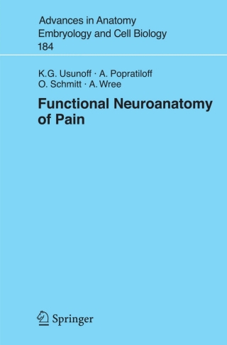 Cover image: Functional Neuroanatomy of Pain 9783540281627