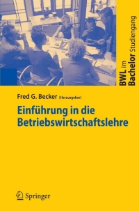 Cover image: Einführung in die Betriebswirtschaftslehre 1st edition 9783540282136