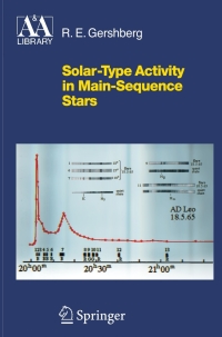 Imagen de portada: Solar-Type Activity in Main-Sequence Stars 9783540212447