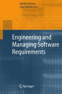 Cover image: Engineering and Managing Software Requirements 1st edition 9783540250432