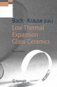 Cover image: Low Thermal Expansion Glass Ceramics 2nd edition 9783540241119