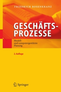 Cover image: Geschäftsprozesse 2nd edition 9783540283430