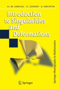 Imagen de portada: Introduction to Singularities and Deformations 9783540283805