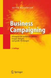 Cover image: Business Campaigning 2nd edition 9783540283812