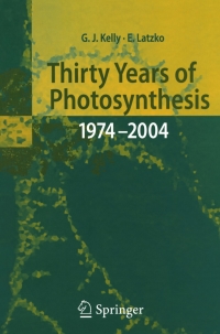 Cover image: Thirty Years of Photosynthesis 9783540283829