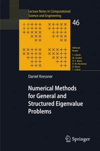 Titelbild: Numerical Methods for General and Structured Eigenvalue Problems 9783540245469