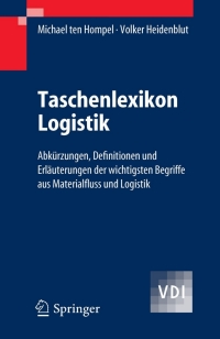 صورة الغلاف: Taschenlexikon Logistik 9783540285816