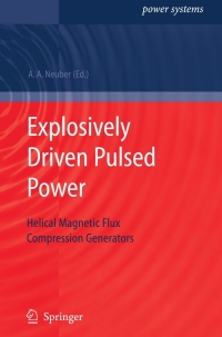 Cover image: Explosively Driven Pulsed Power 1st edition 9783540260516