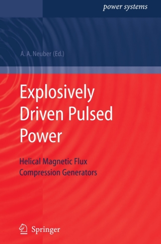 Imagen de portada: Explosively Driven Pulsed Power 1st edition 9783540260516