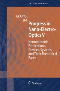 Cover image: Progress in Nano-Electro-Optics V 9783642066832