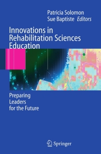 Cover image: Innovations in Rehabilitation Sciences Education 1st edition 9783540251477