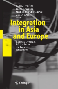 Cover image: Integration in Asia and Europe 1st edition 9783540287292