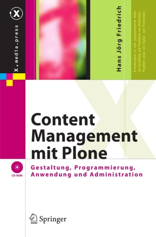 Imagen de portada: Content Management mit Plone 9783540287636