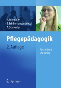 Cover image: Pflegepädagogik 2nd edition 9783540255994