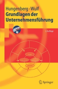 Cover image: Grundlagen der Unternehmensführung 2nd edition 9783540287766