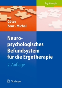 表紙画像: Neuropsychologisches Befundsystem für die Ergotherapie 2nd edition 9783540256212