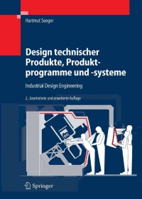 Cover image: Design technischer Produkte, Produktprogramme und -systeme 2nd edition 9783540236535