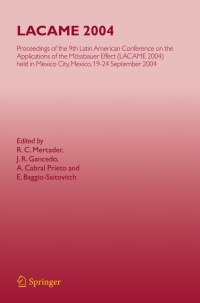 Cover image: LACAME 2004 1st edition 9783540289593