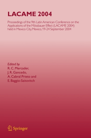 Omslagafbeelding: LACAME 2004 1st edition 9783540289593