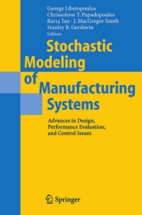 Titelbild: Stochastic Modeling of Manufacturing Systems 1st edition 9783540265795