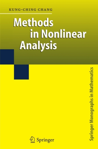 Imagen de portada: Methods in Nonlinear Analysis 9783540241331