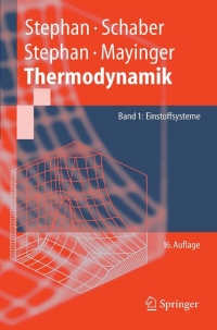 Titelbild: Thermodynamik. Grundlagen und technische Anwendungen 16th edition 9783540220350