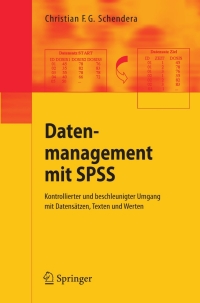 Cover image: Datenmanagement mit SPSS 9783540258247