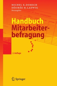 Cover image: Handbuch Mitarbeiterbefragung 2nd edition 9783540293798