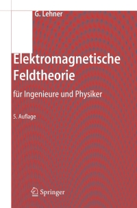 Cover image: Elektromagnetische Feldtheorie 5th edition 9783540265504