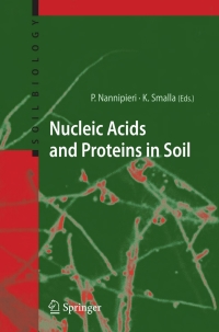 Imagen de portada: Nucleic Acids and Proteins in Soil 1st edition 9783540294481