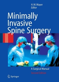 صورة الغلاف: Minimally Invasive Spine Surgery 2nd edition 9783540213475