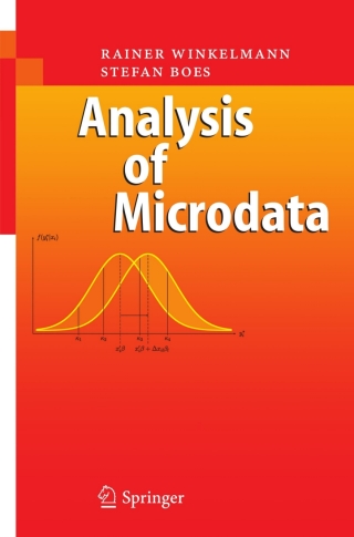 Cover image: Analysis of Microdata 9783540296058