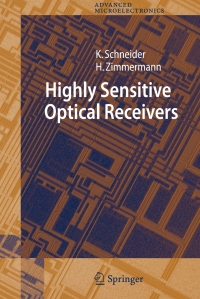 Cover image: Highly Sensitive Optical Receivers 9783540296133