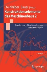 Cover image: Konstruktionselemente des Maschinenbaus 2 5th edition 9783540296294