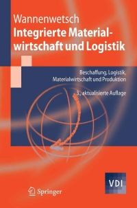 Cover image: Integrierte Materialwirtschaft und Logistik 3rd edition 9783540297567