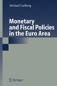 Titelbild: Monetary and Fiscal Policies in the Euro Area 9783540297994