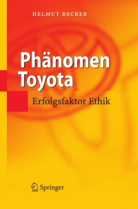 Cover image: Phänomen Toyota 9783540298472
