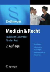 Cover image: Medizin & Recht 2nd edition 9783540298632