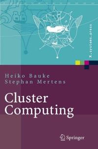Cover image: Cluster Computing 9783540422990