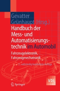 Cover image: Handbuch der Mess- und Automatisierungstechnik im Automobil 2nd edition 9783540212058
