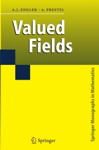 صورة الغلاف: Valued Fields 9783540242215
