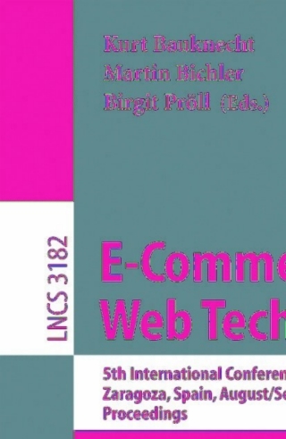 Cover image: E-Commerce and Web Technologies 1st edition 9783540229179