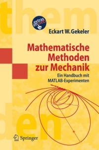 Omslagafbeelding: Mathematische Methoden zur Mechanik 9783540302674