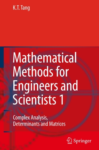 Cover image: Mathematical Methods for Engineers and Scientists 1 9783642067723
