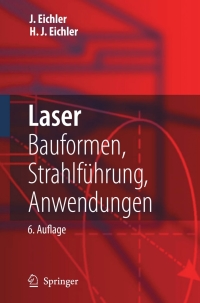 表紙画像: Laser 6th edition 9783540301493