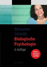 Cover image: Biologische Psychologie 6th edition 9783540254607